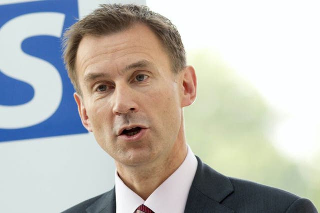 Jeremy Hunt sneaked out an announcement that NHS England was discontinuing weekly updates of a number of target indicators