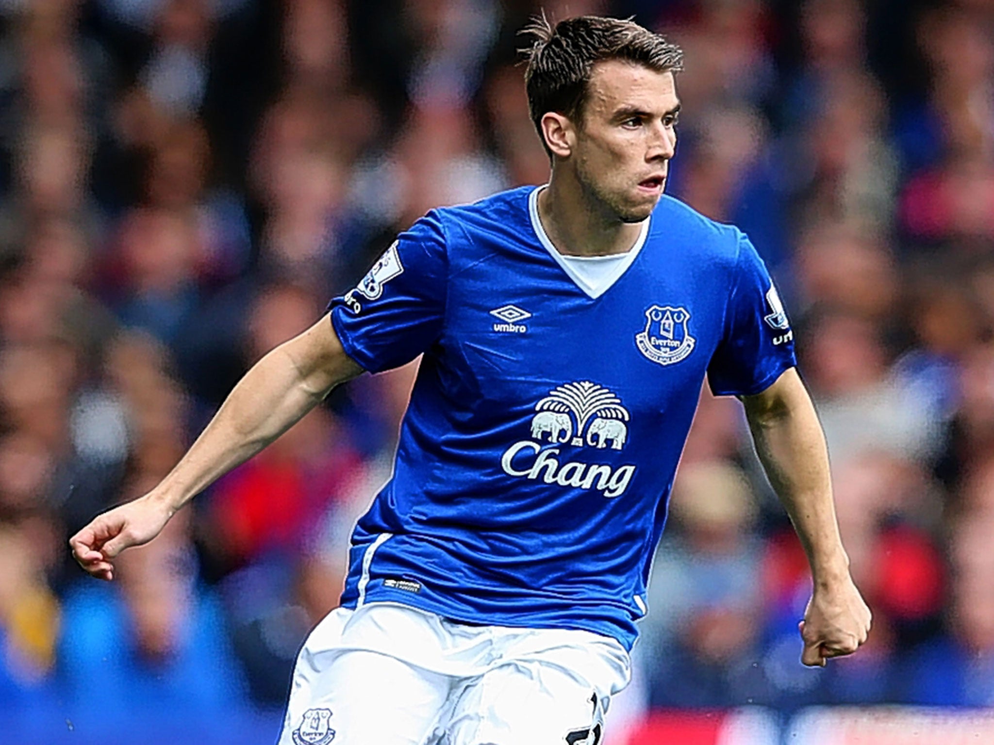 Seamus Coleman is regarded as an ‘old hand’ in Everton’s young side