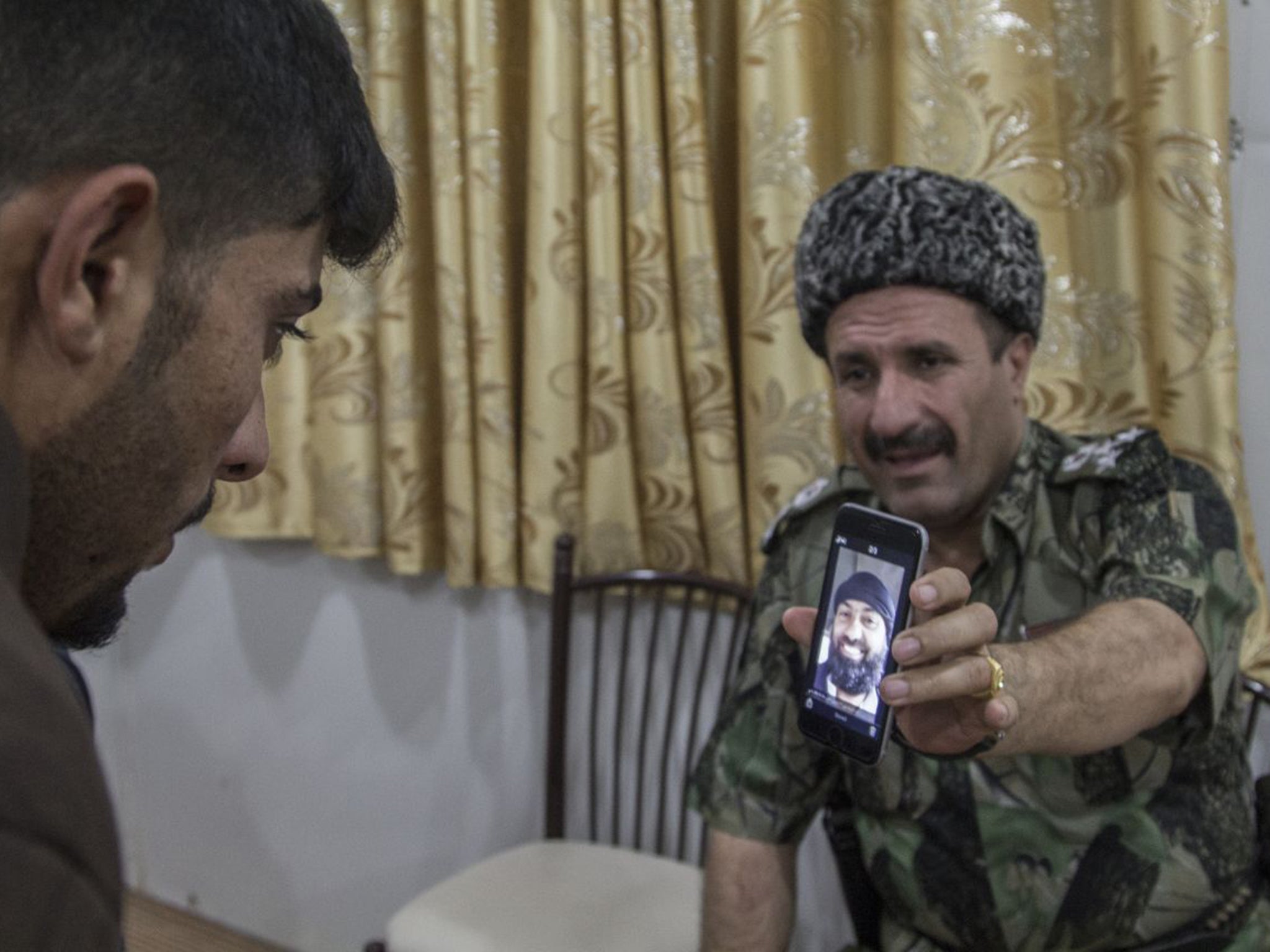 Kirkuk’s district police chief, Brigadier General Sarhad Qadir