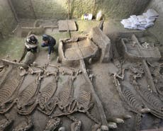 Ancient Chinese tomb dating back 2,500 years uncovered