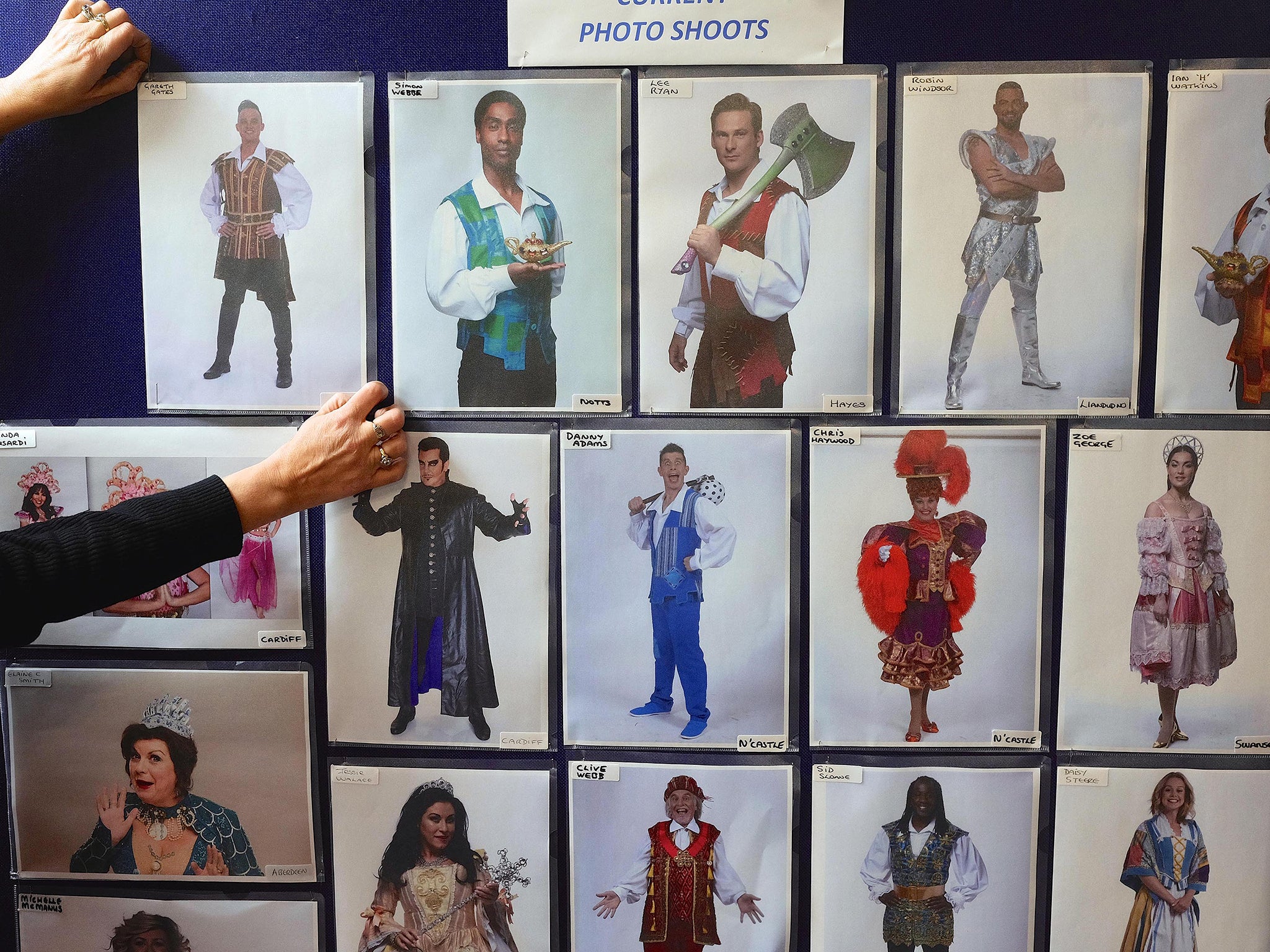 Qdos Entertainment stores 150,000 costumes to be used in the 24 pantos