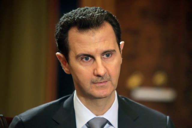 Mr Assad poured scorn on the PM’s assertion that 70,000 moderate rebels could defeat Isis