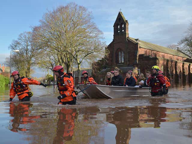 Residents of Cumbria struggle to cope with the devastation caused by flooding