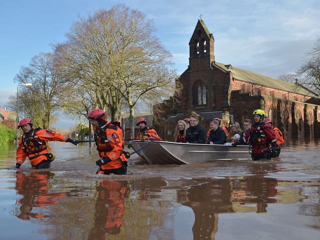 Residents of Cumbria struggle to cope with the devastation caused by flooding