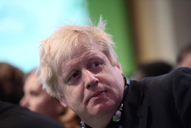 Boris Johnson hit back in his typical style
