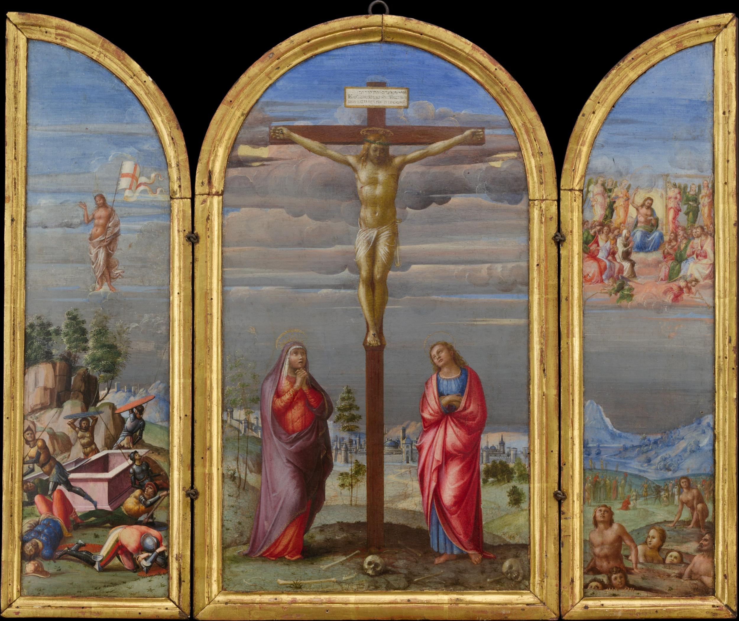 'The Crucifixion' by Francesco Granacci