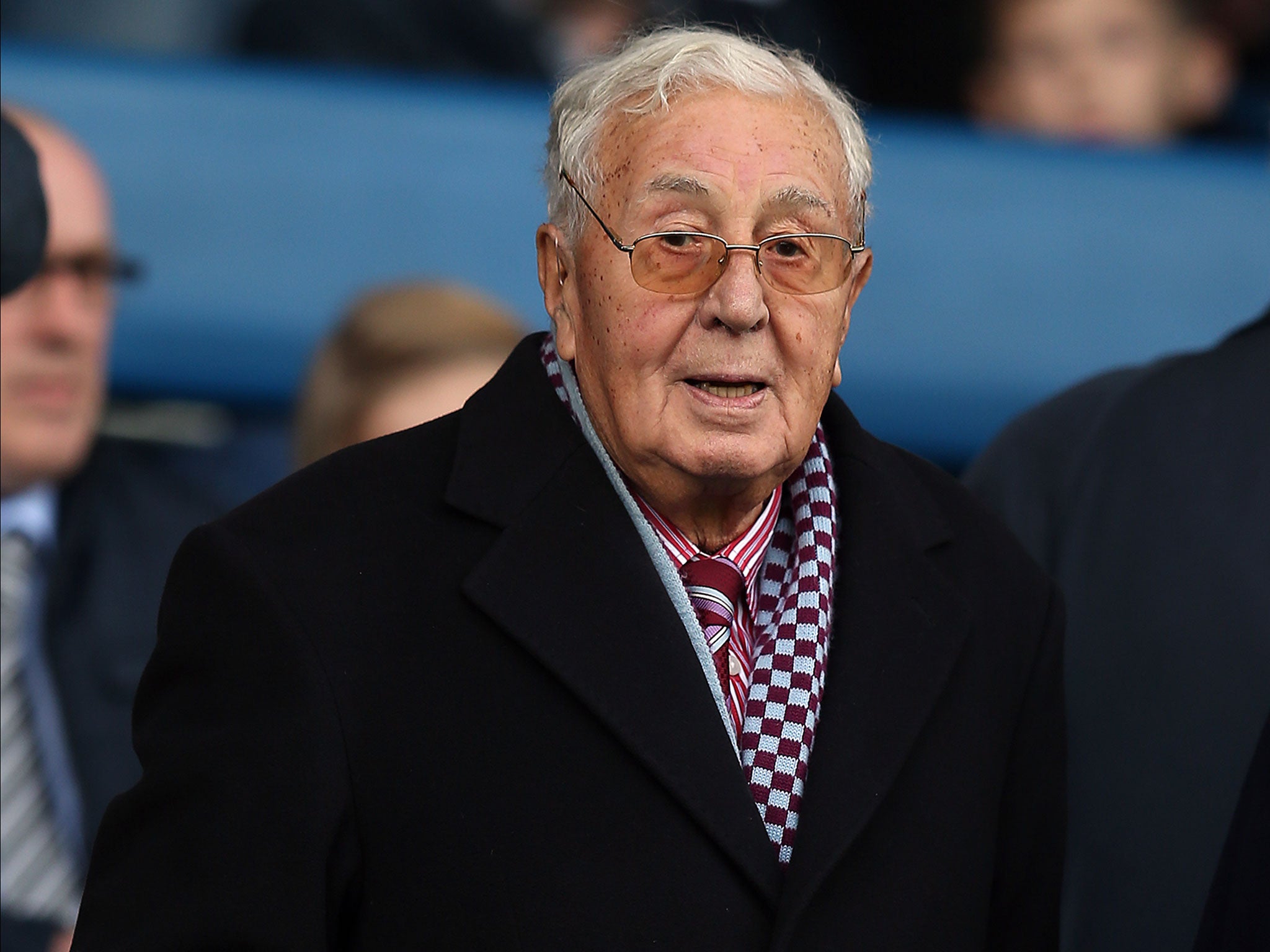 Former Aston Villa chairman Sir Doug Ellis