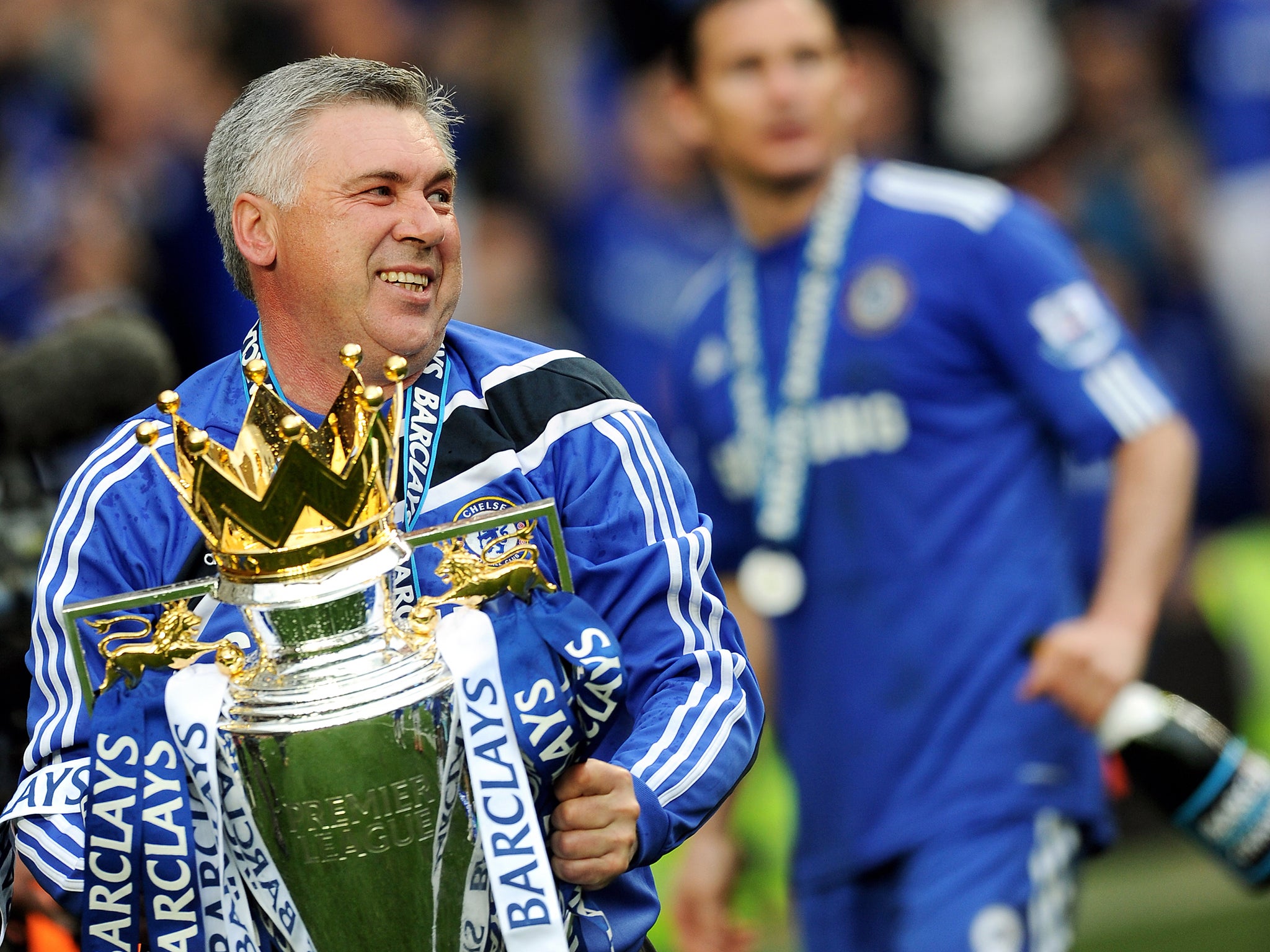 Ancelotti won the Double with Chelsea in 2010