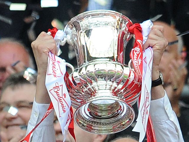 A view of the FA Cup