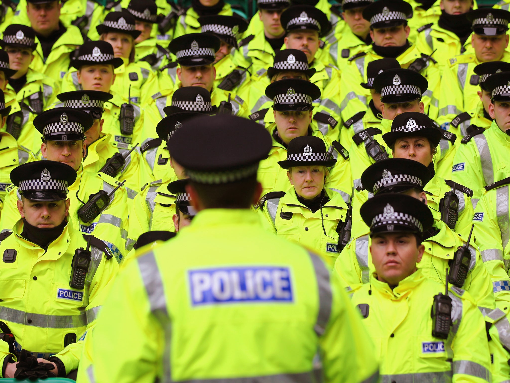 Police officers are at the lowest numbers since current records began