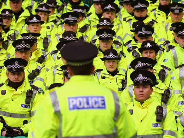 Police officers are at the lowest numbers since current records began 