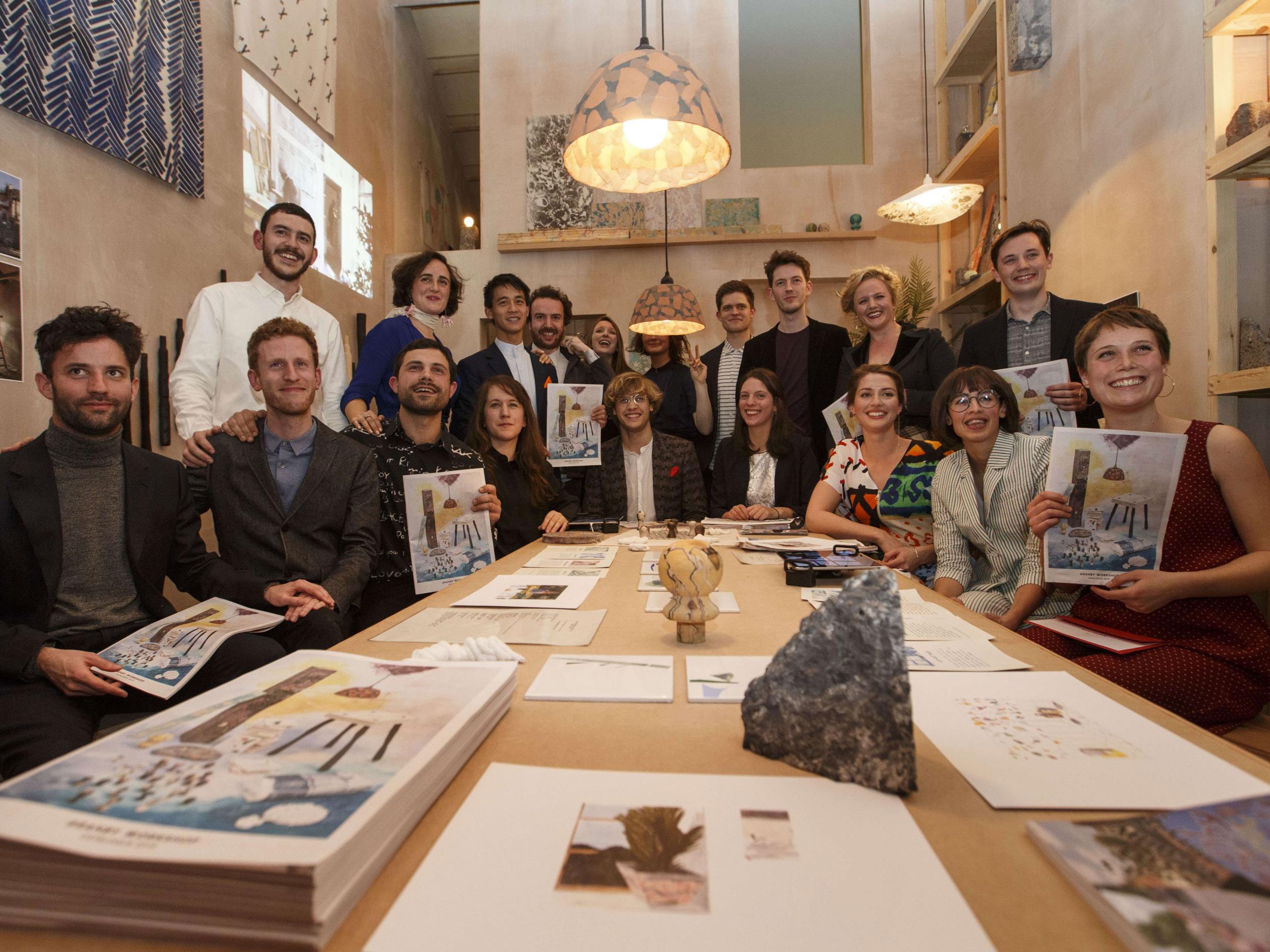 Members of Assemble, a collective of artists who work in the fields of art, design and architecture