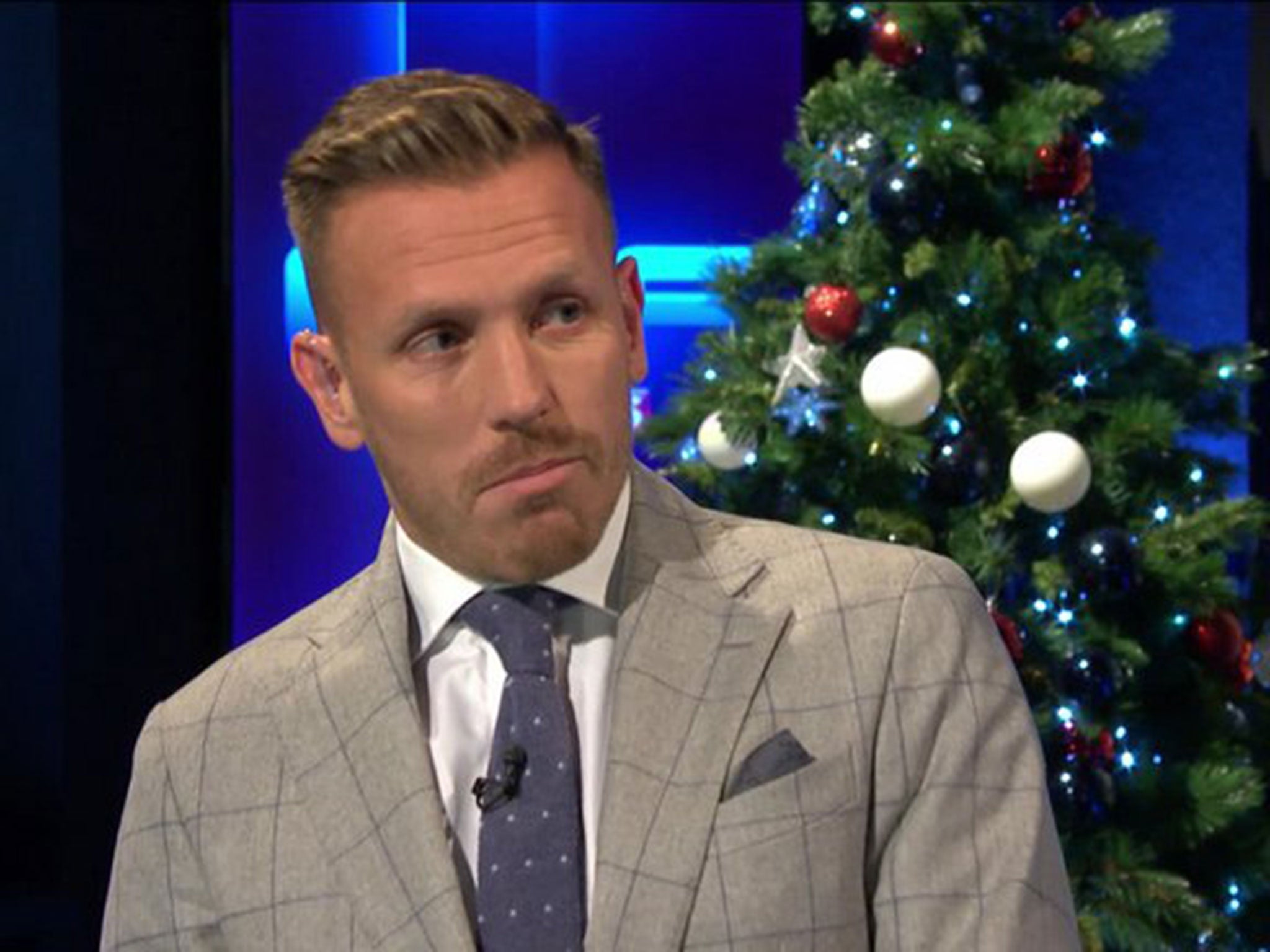 Former Manchester City and Liverpool striker Craig Bellamy made his Monday Night Football debut