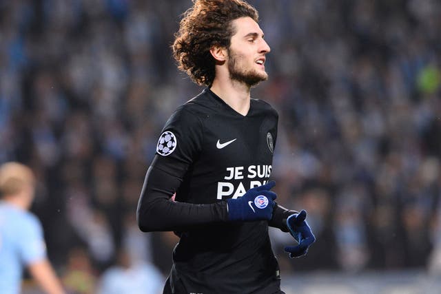Adrien Rabiot could join Arsenal for the rest of the season