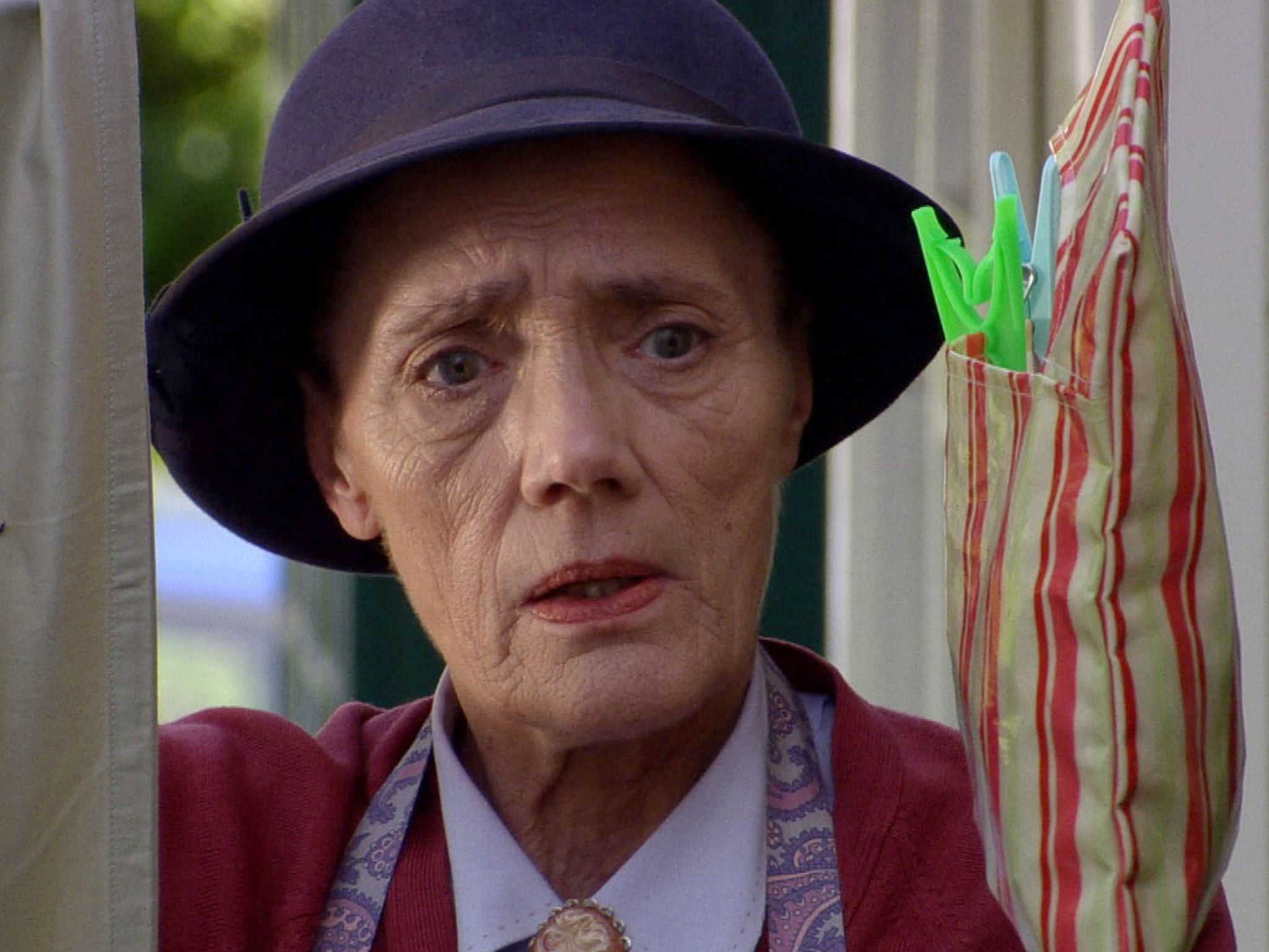 Stelfox played Edna for 15 years