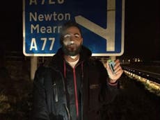 Motorway closed by police after e-cigarette mistaken for a bomb