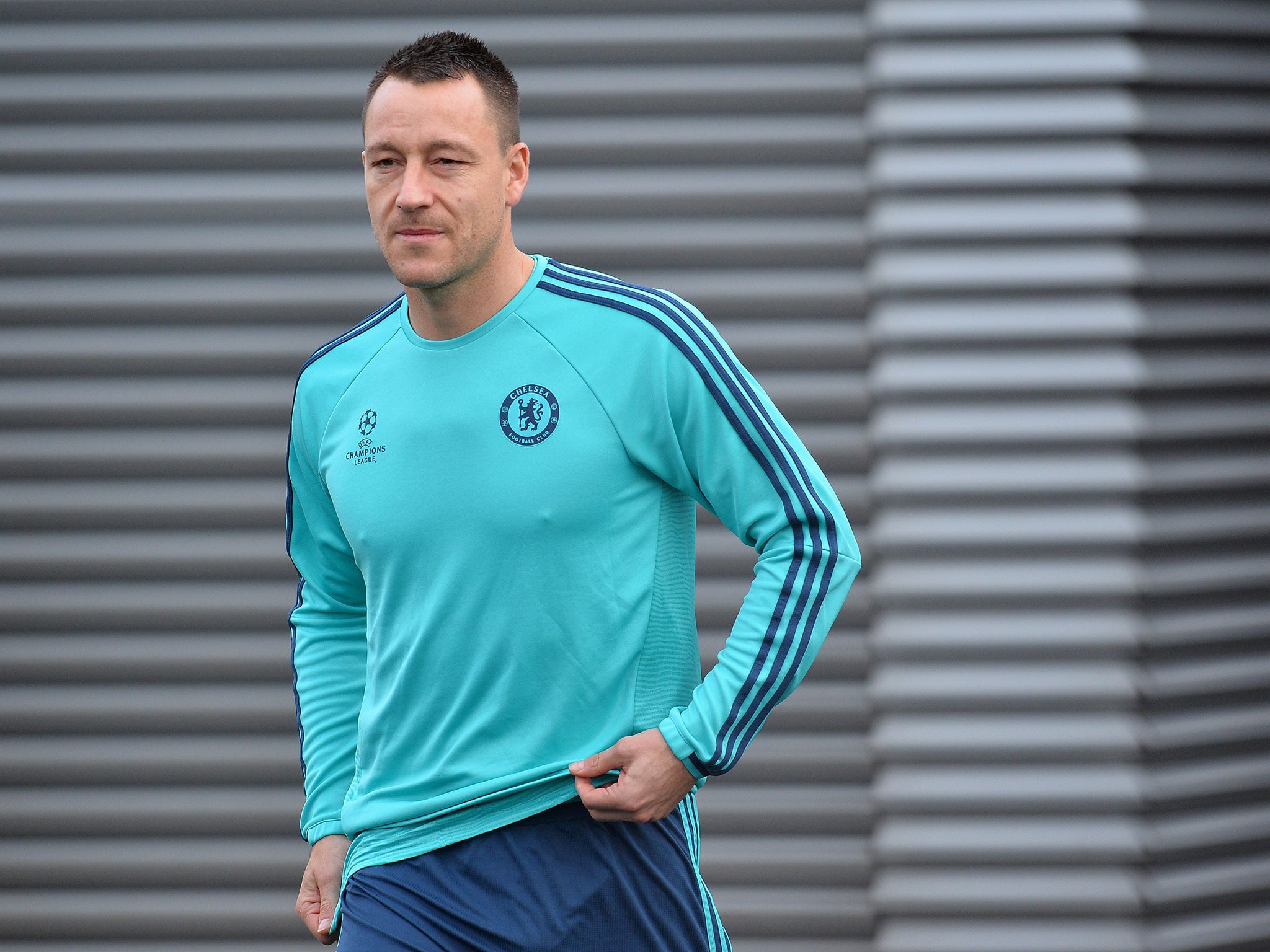 John Terry pictured during Chelsea training
