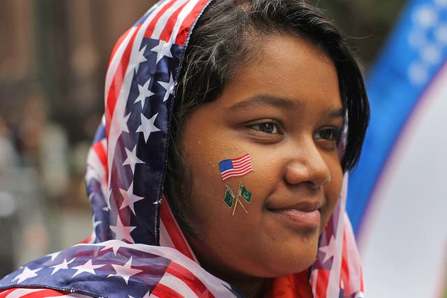The American Muslim Day Parade in New York