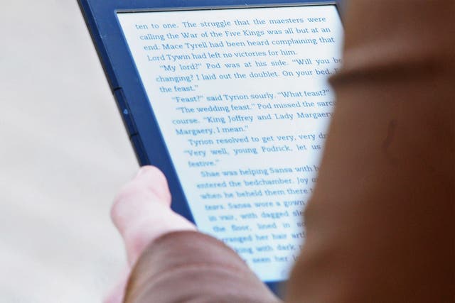 The study found that children using ebooks were more likely to be engrossed by a story for longer