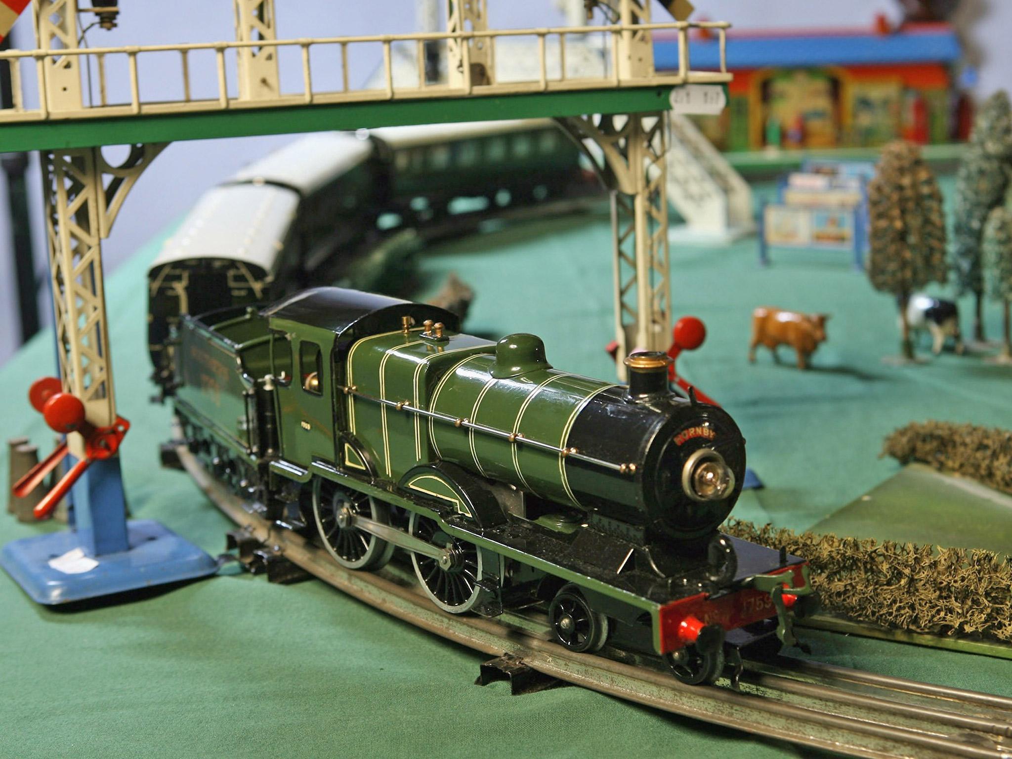 A classic Hornby train set