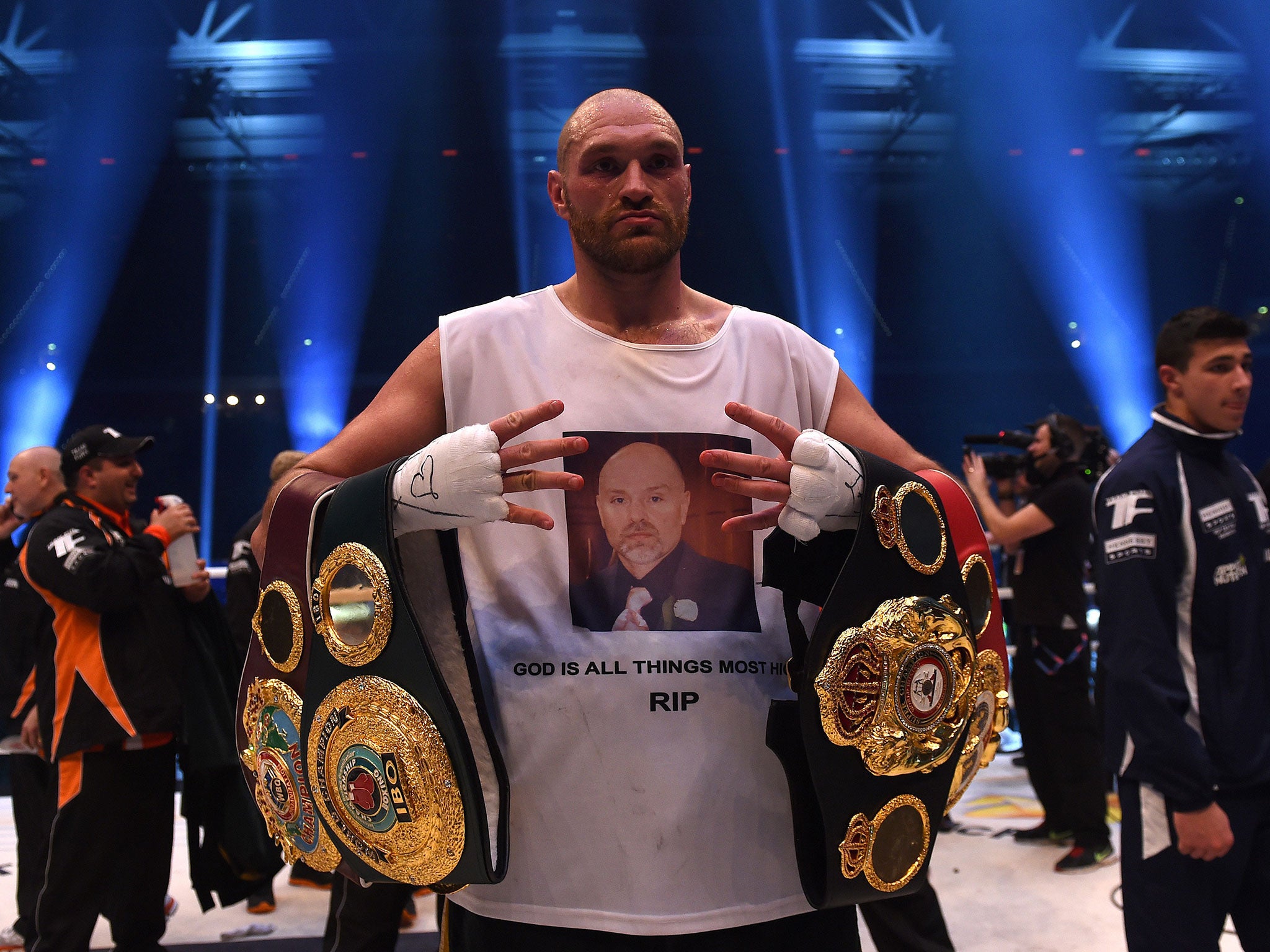 Tyson Fury has been stripped of the IBF world heavyweight title