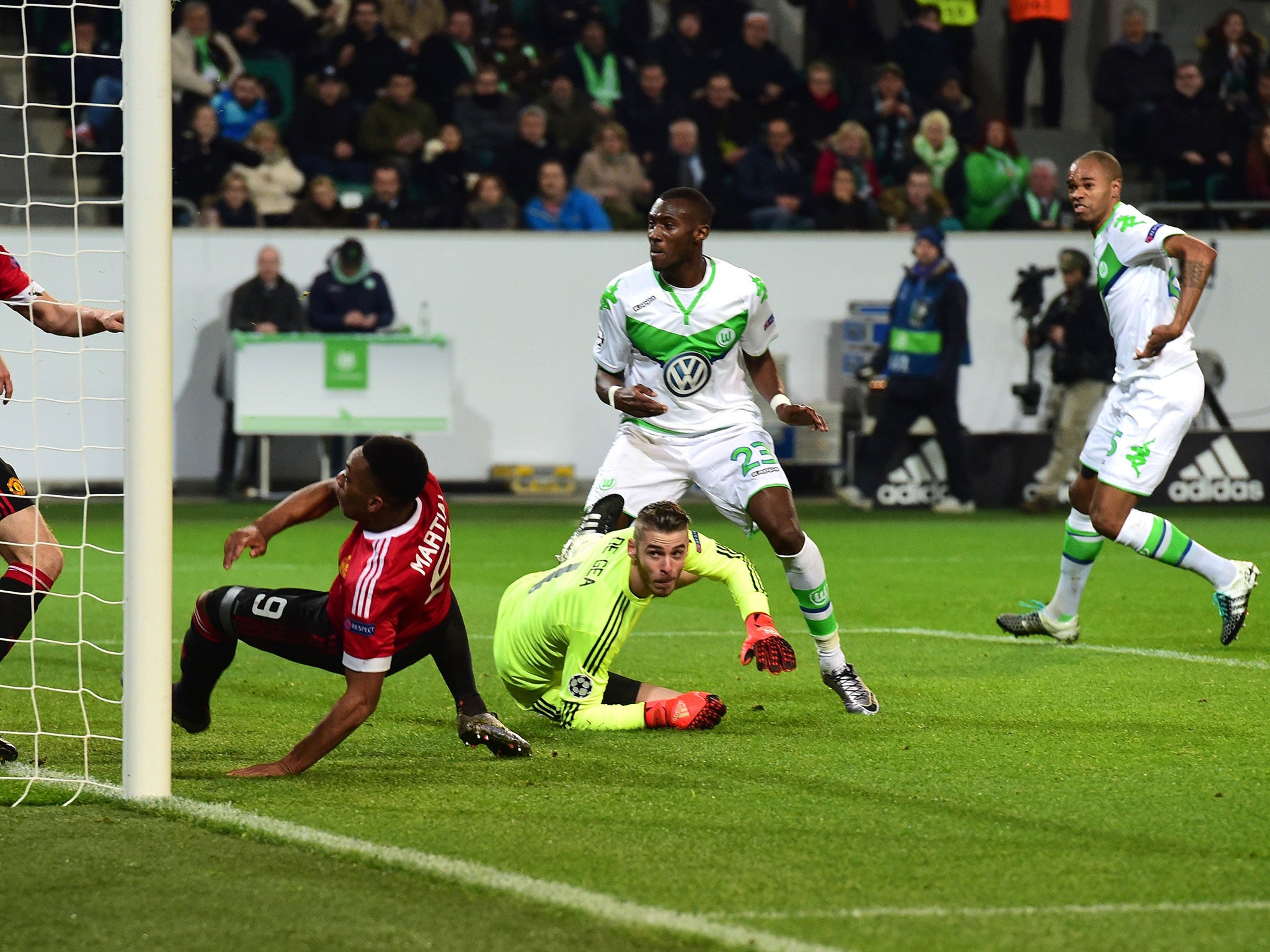 Naldo (right) scores the match-winning header