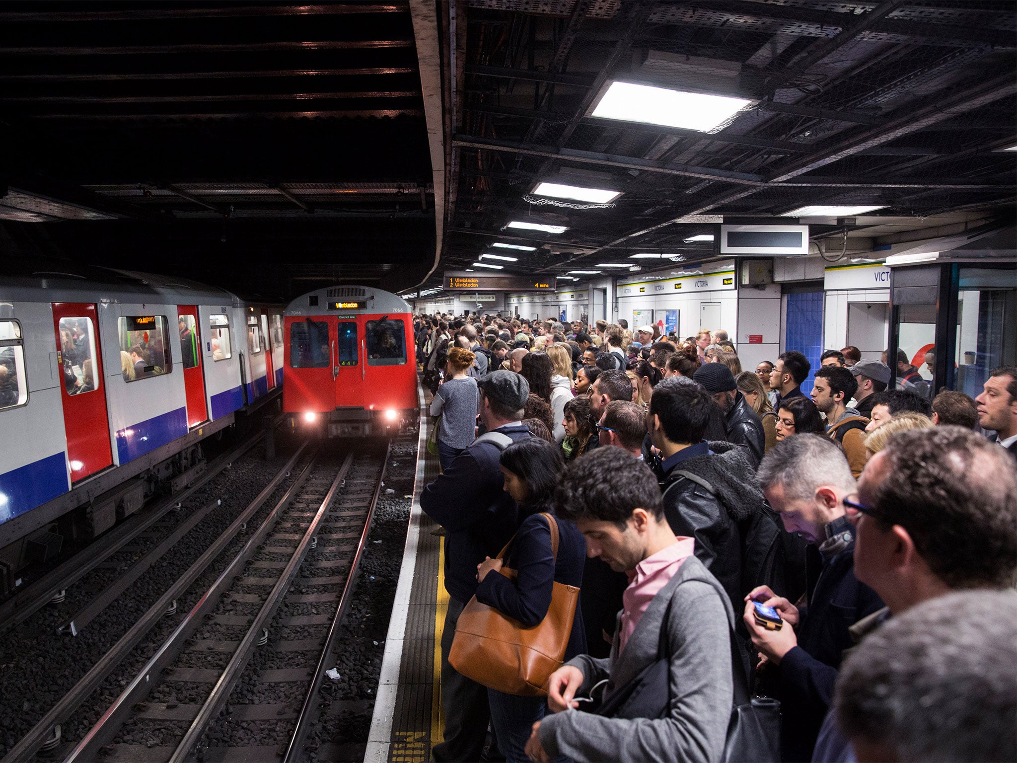 Union leaders have expressed concern about over-crowding on platforms