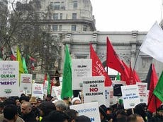 Anger after Muslim anti-Isis march not covered by mainstream media