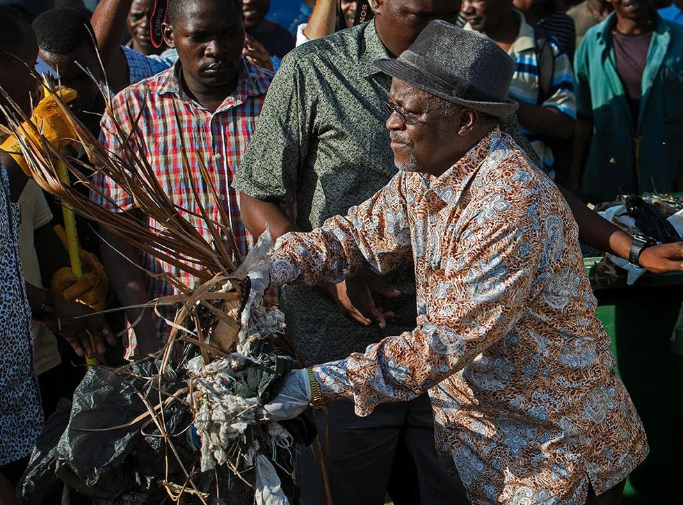 Tanzanian President John Magufuli cancelled Independence Day celebrations and ordered a national day of clean-up instead