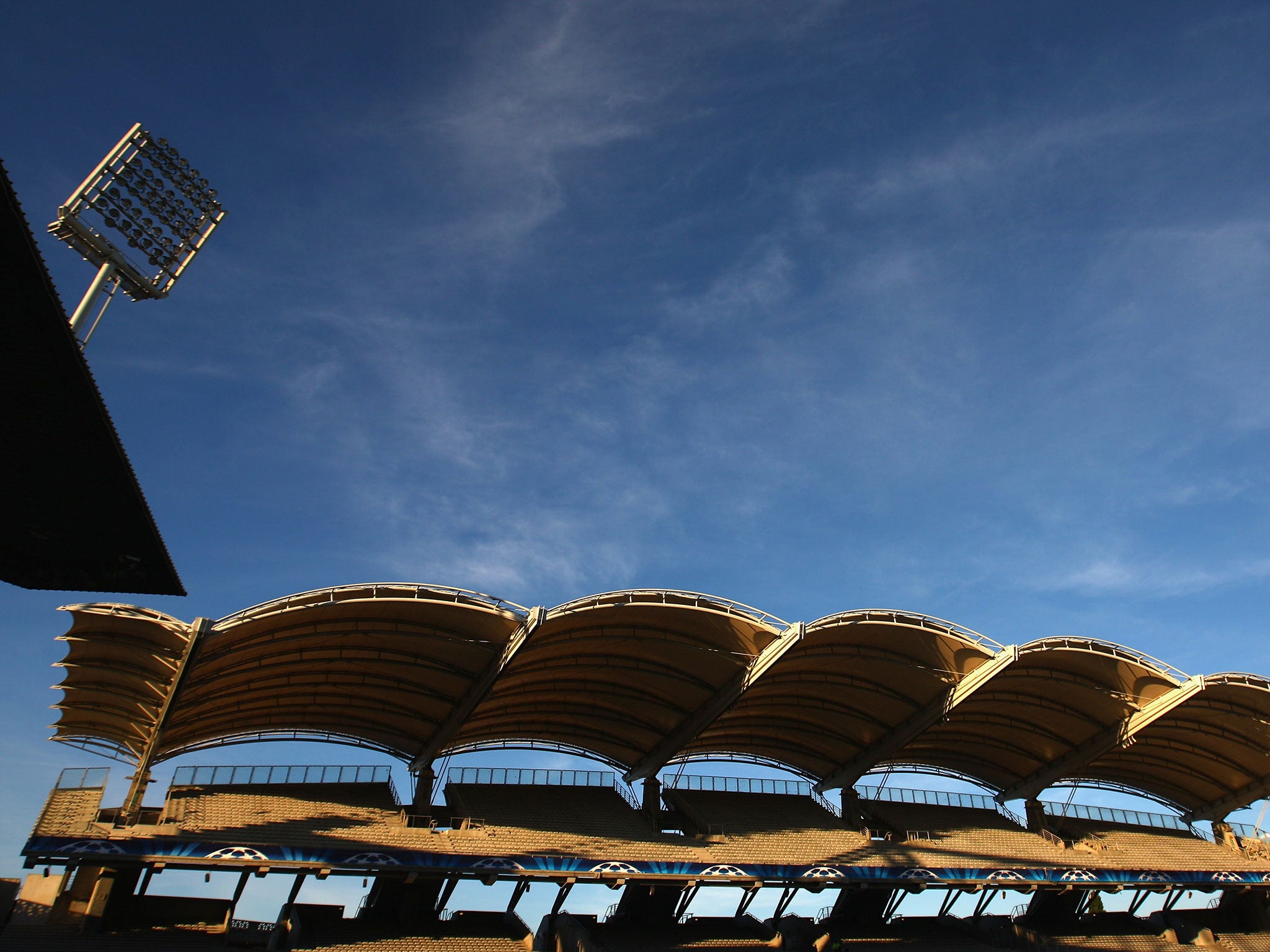 A view of the Stade de Gerland, the stadium in Lyon