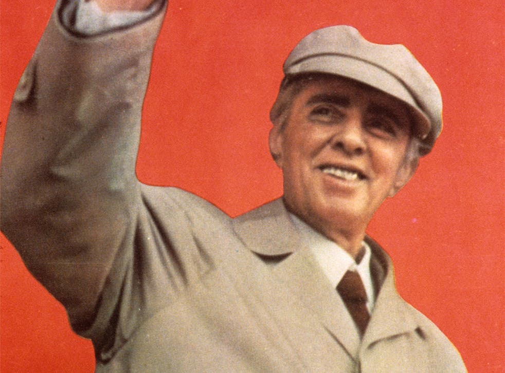 Enver Hoxha was the leader of Albania until his death in 1985