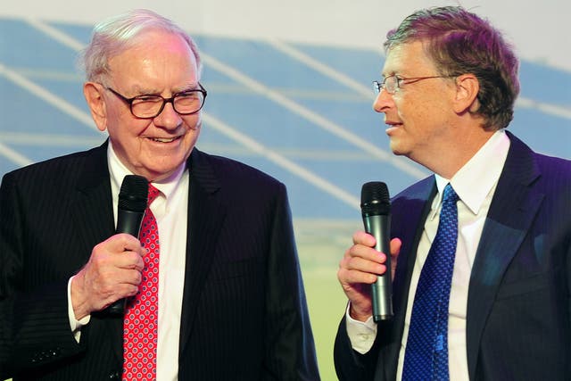 Warren Buffet and Bill Gates are ranked the two richest individuals in the world, according to the Bloomberg Billionaires Index
