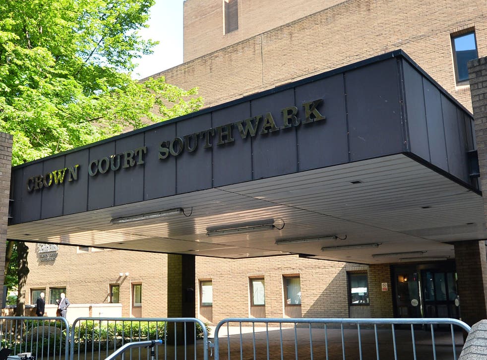 Southwark Crown Court, where Ehsan Abdulaziz denies raping the teenager