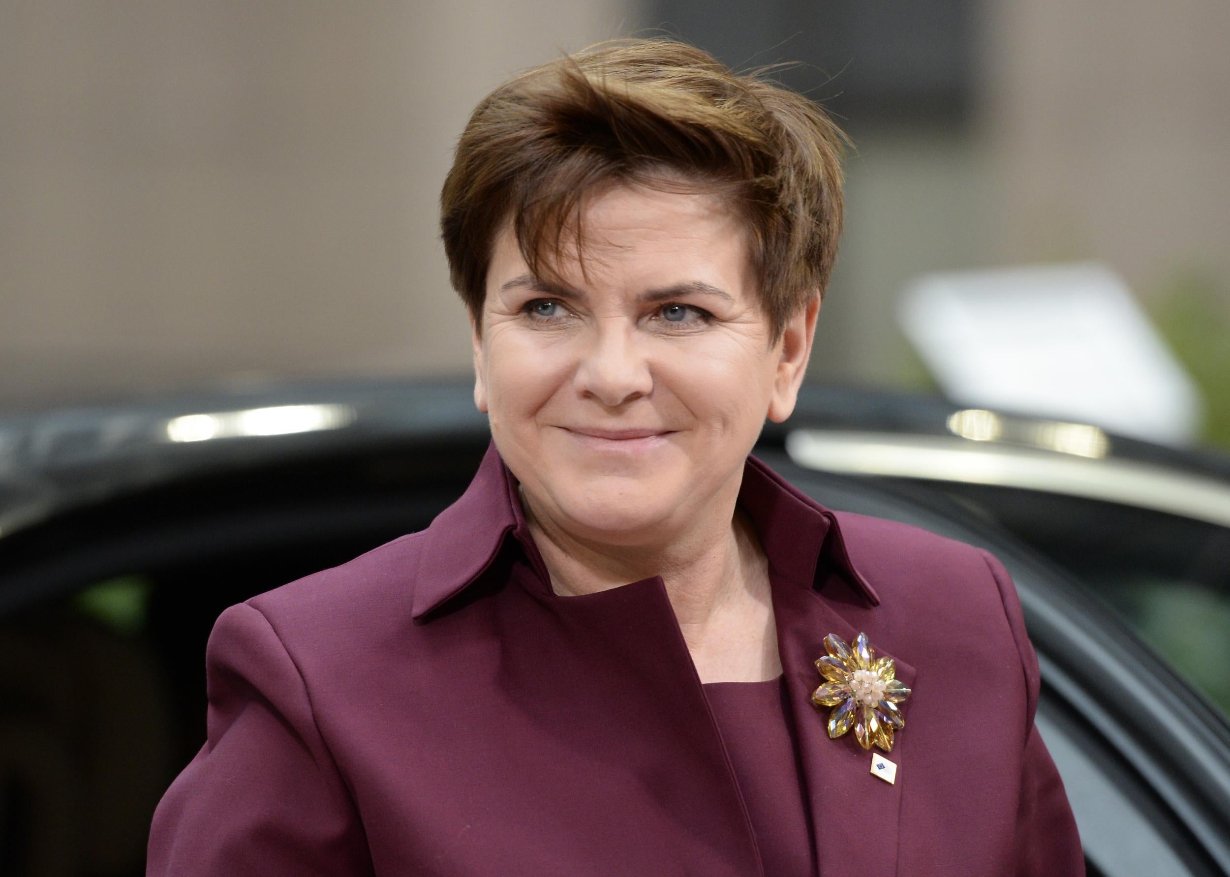 Poland's Prime Minister Beata Szydlo in November 2015