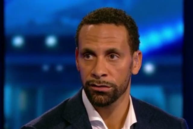 Ferdinand was less than impressed with England's showing