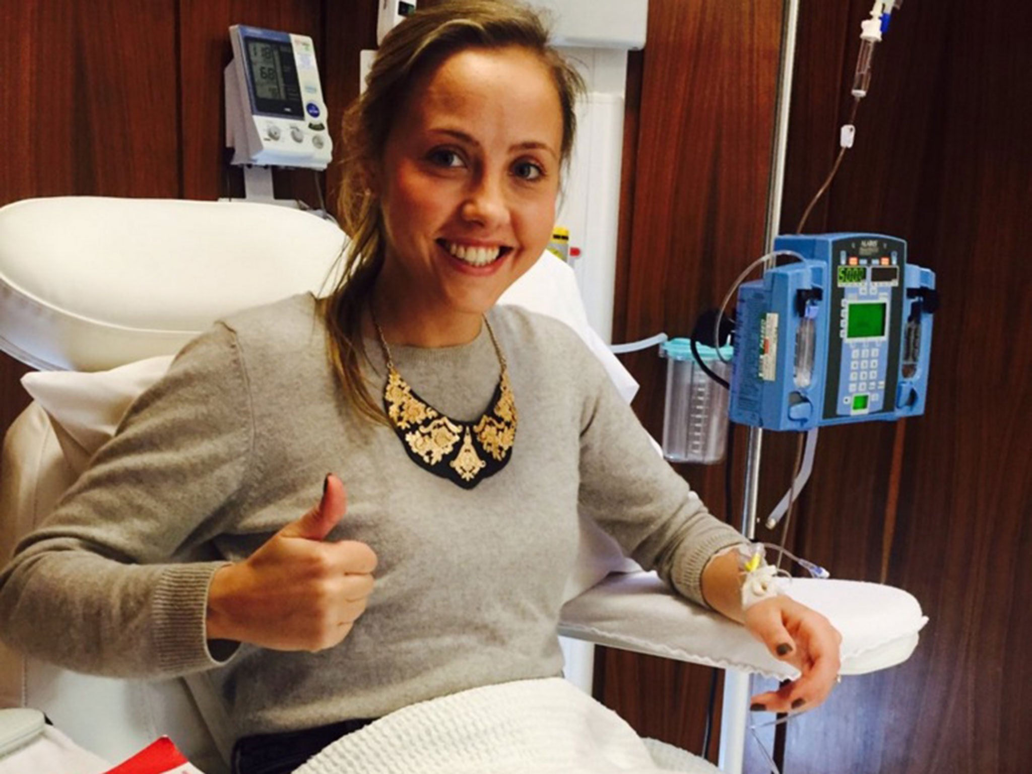 Alisha Barnett was diagnosed with stage four advanced lung cancer after visiting her doctor with a persistent cough