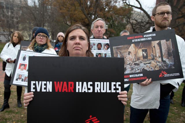 Doctors Without Borders called for the attack to be named a warcrime