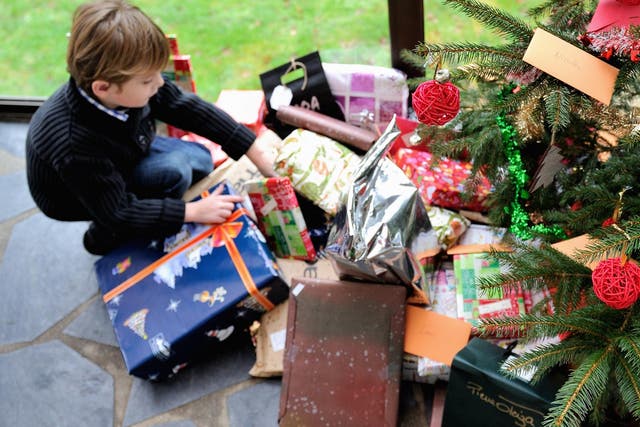 The study, commissioned by SunLife, also found one third of children have received a "bad" Christmas present from their grandparents