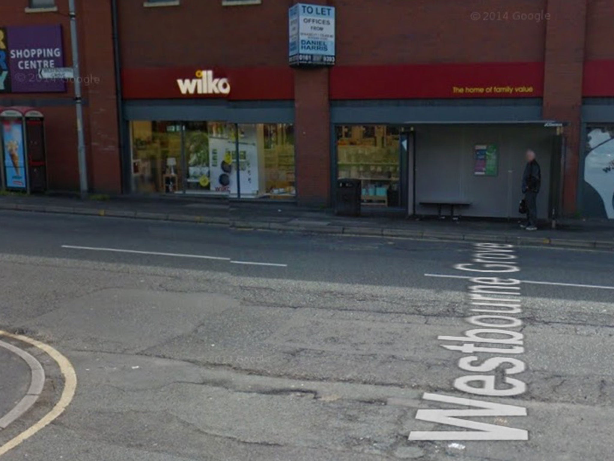 The attack took place inside the Wilko store in Harpurhey Shopping Centre, north Manchester