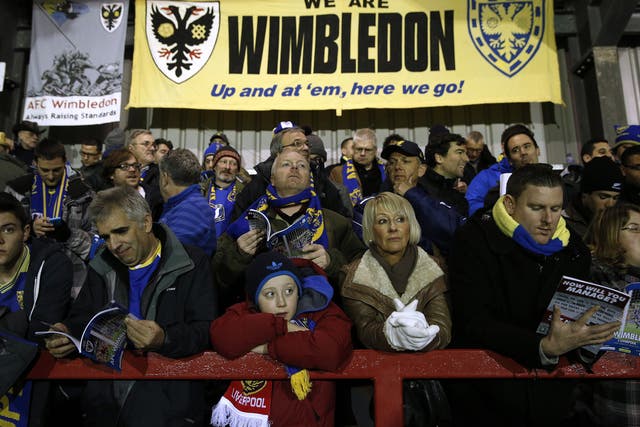 Fan ownership has also been popularised by the success of AFC Wimbledon, now in League Two