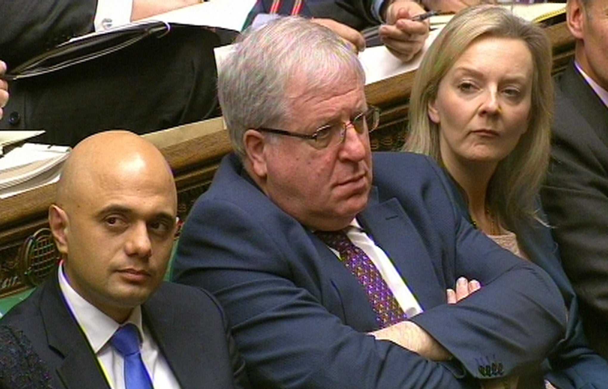 Transport Secretary Patrick McLoughlin faces questions in the House of Commons