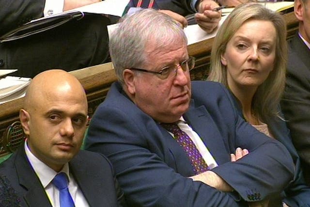 Transport Secretary Patrick McLoughlin faces questions in the House of Commons