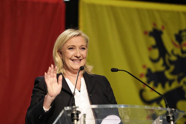 Marine Le Pen's Front National topped opinion polls in six out of 12 regions in mainland France at the weekend