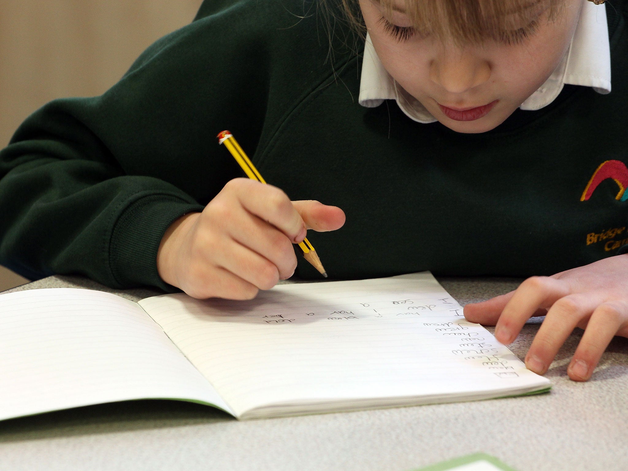 Four out of five children now reach the required standard in reading, writing and maths, compared with two in three in 2010