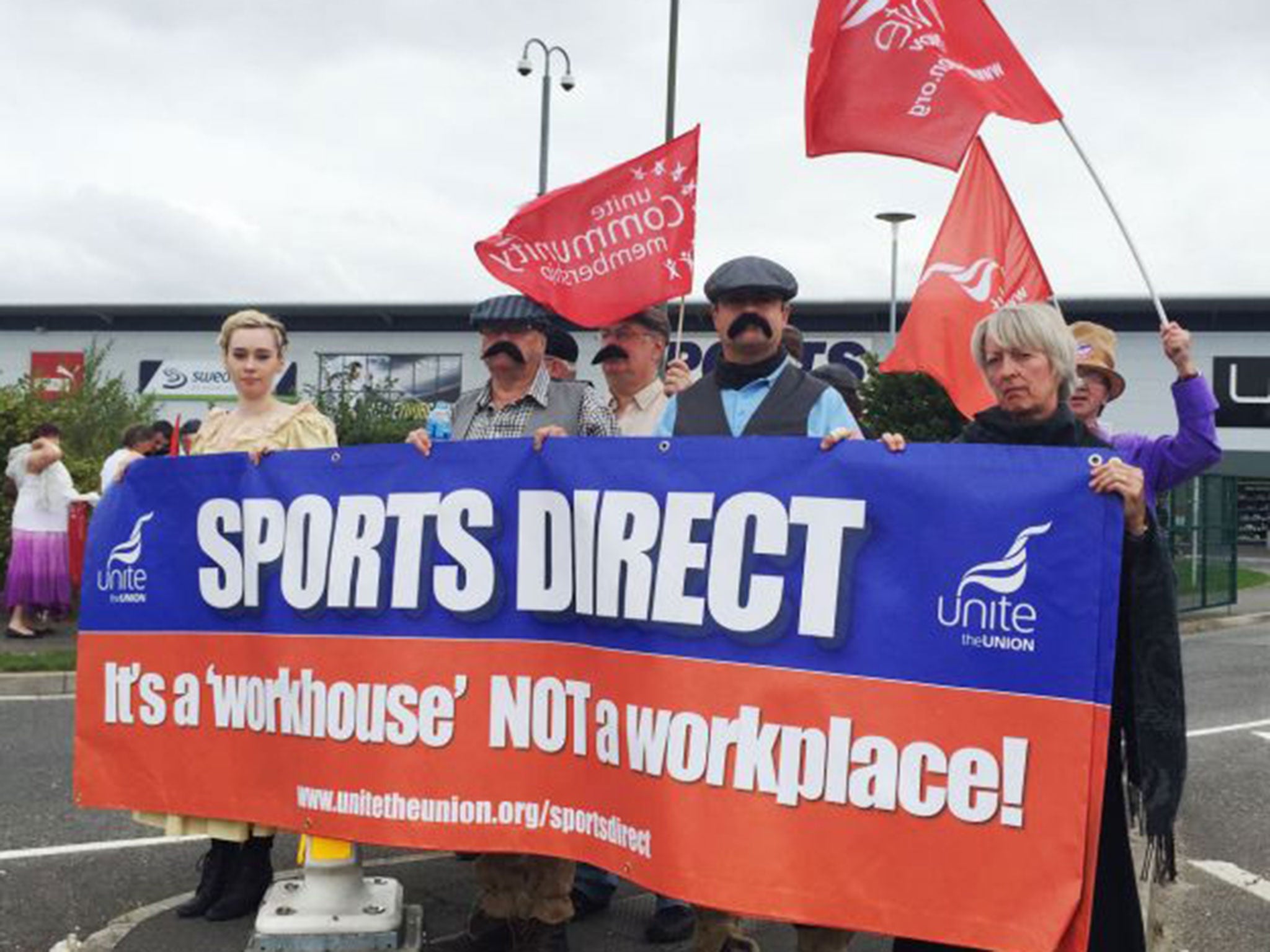 Sports Direct is among big firms criticised for putting staff on zero-hours contracts