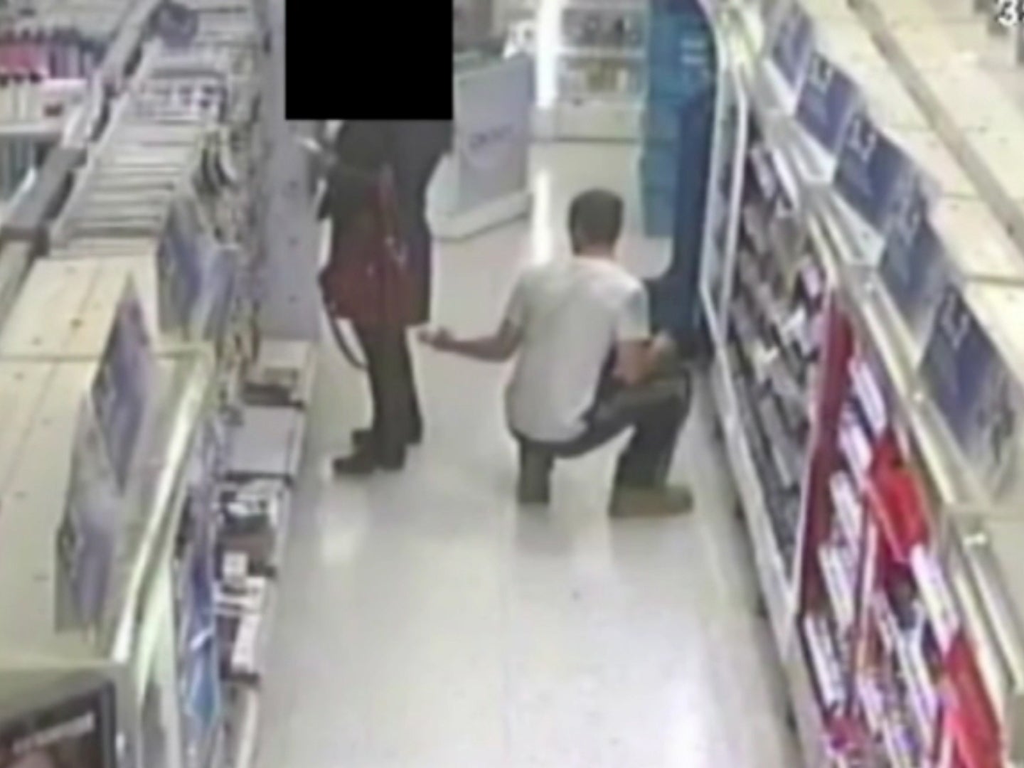 CCTV shows man take photos up woman’s skirt in South London branch of ...