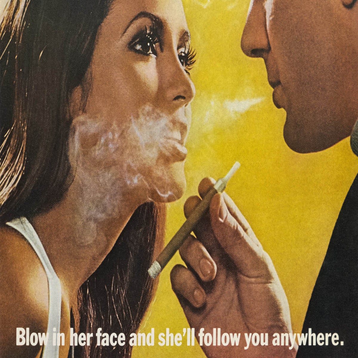 blow in her face cigarette ad Charles Saatchi, Beyond Belief: Racist, Sexist, Rude, Crude and Dishonest: The golden age of Madison Avenue - book review | The Independent Why was everyone in the