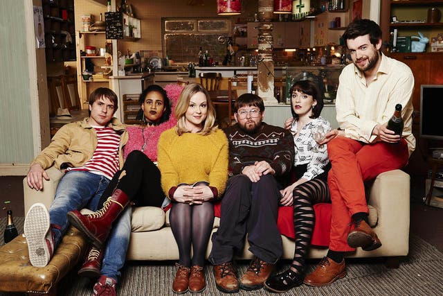 The cast of Channel 4's comedy Fresh Meat