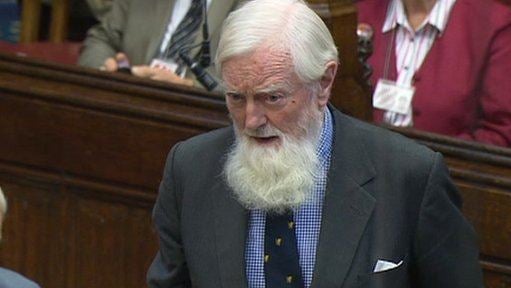 Lord Hylton has the best beard in Parliament, according to Keith Flett