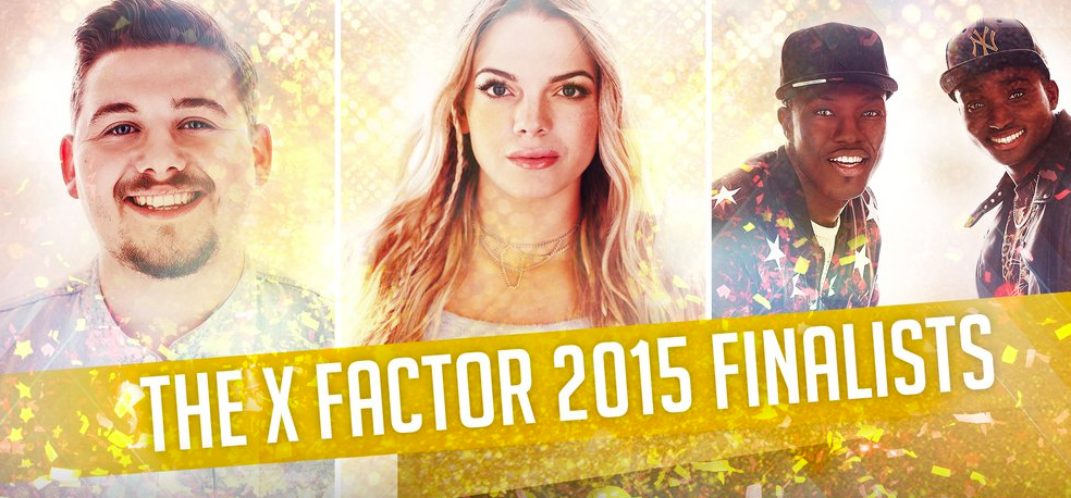 ITV tweeted this sparkly mash-up picture of The X Factor finalists
